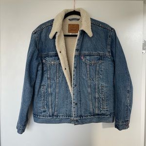 Levis Sherpa Jean Jacket